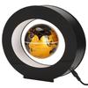 Floating Globe Magnetic Levitation World Map Ball Desktop Decoration with Oval Base 100‑240V