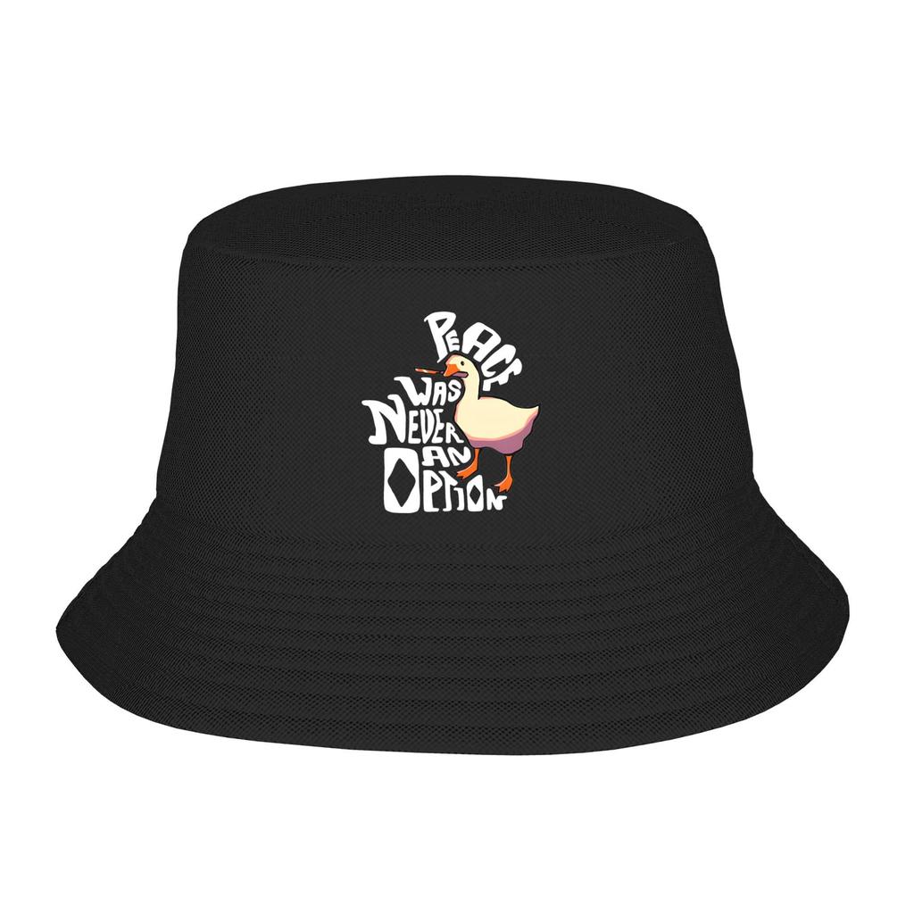 Duck Goose Accessories Bucket Hat Style Men Women Sun Hat Biting Knife White Goose Bob Packable Fishing Fisherman Cap Camping