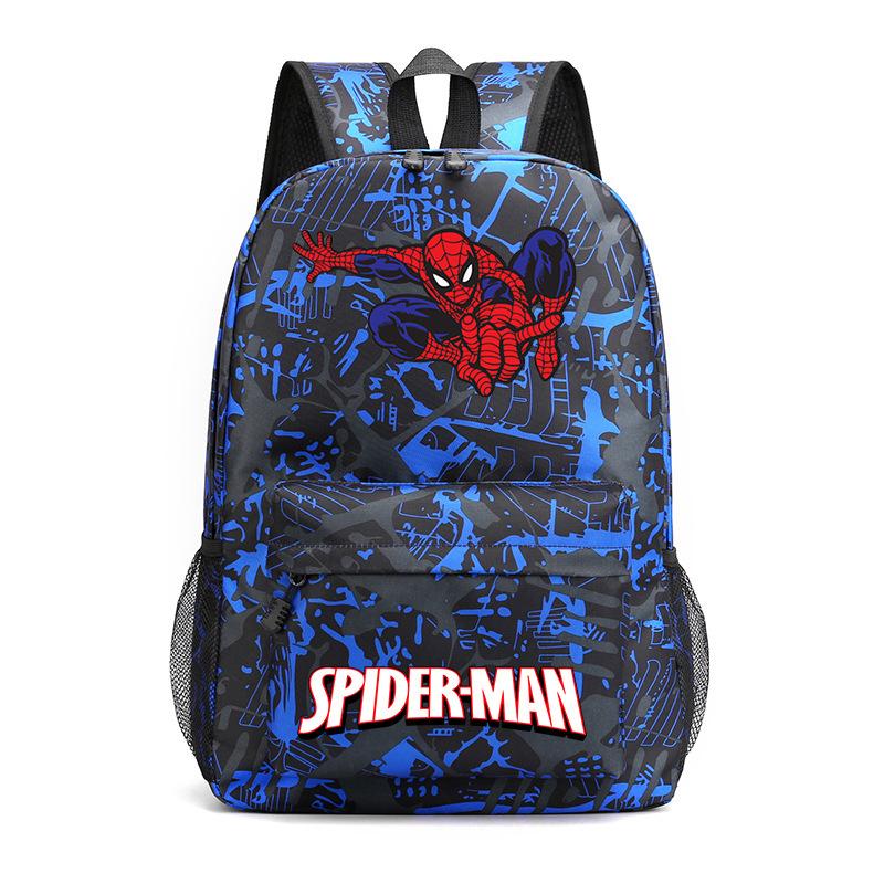 Marvel Spider-Man Rugzak Student Rugzak Tiener Cartoon Kinder Schooltas Backpack