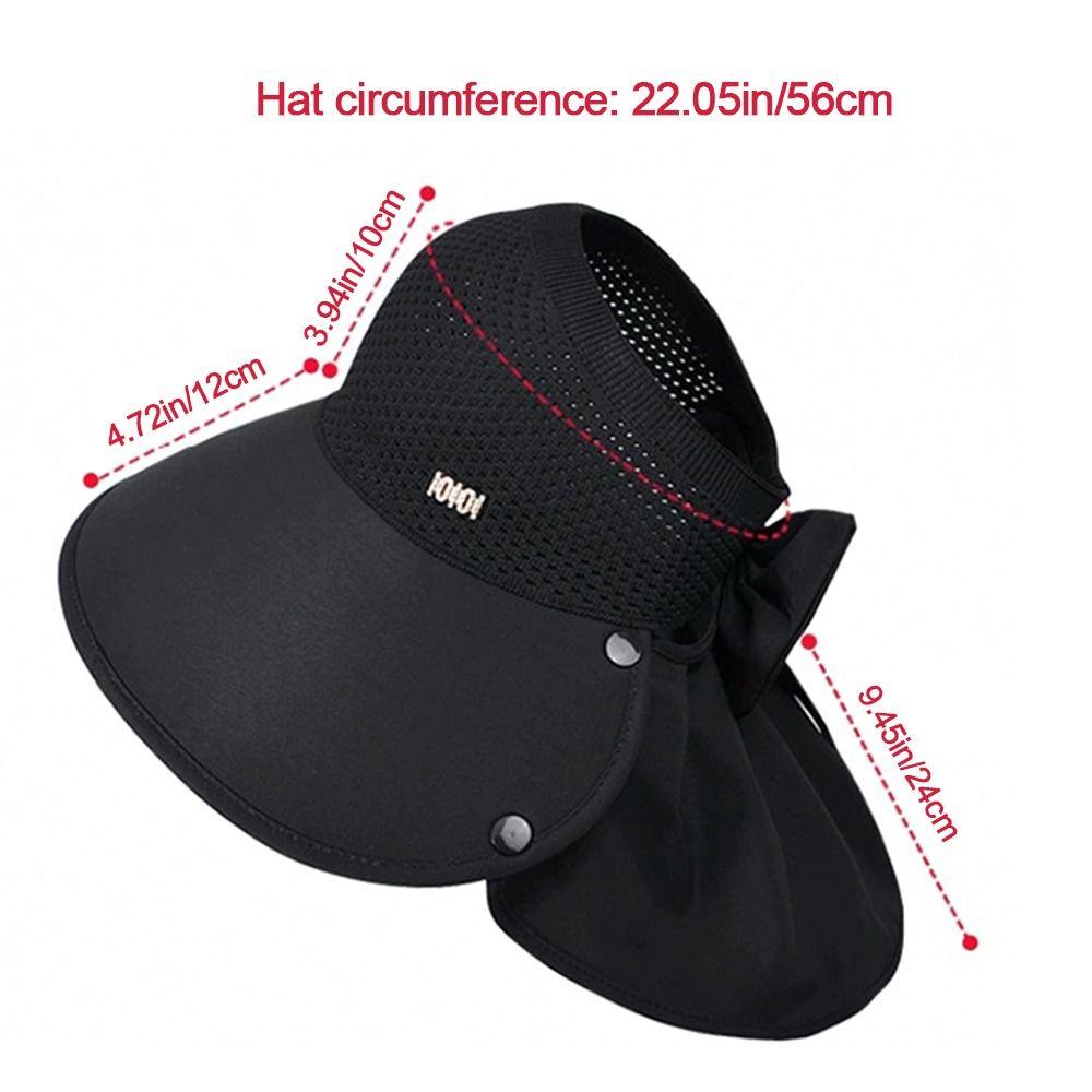Breathable Beach Cap UV Protection Fishing Hats Summer Sun Hat for Women for Outdoor Activities