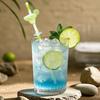 10Pcs Cocktail Paper Straws, Margarita Drink Straws with Lime Decoration, Disposable Fruit Picks for Cake And Party