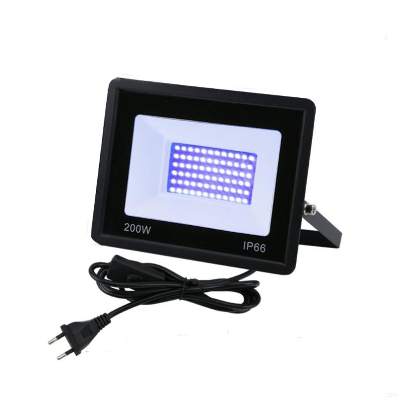200/400w Compact LED UV Curing Lamp Adjustable Floodlight Waterproof Fluorescent Light Stage Projection Lamp