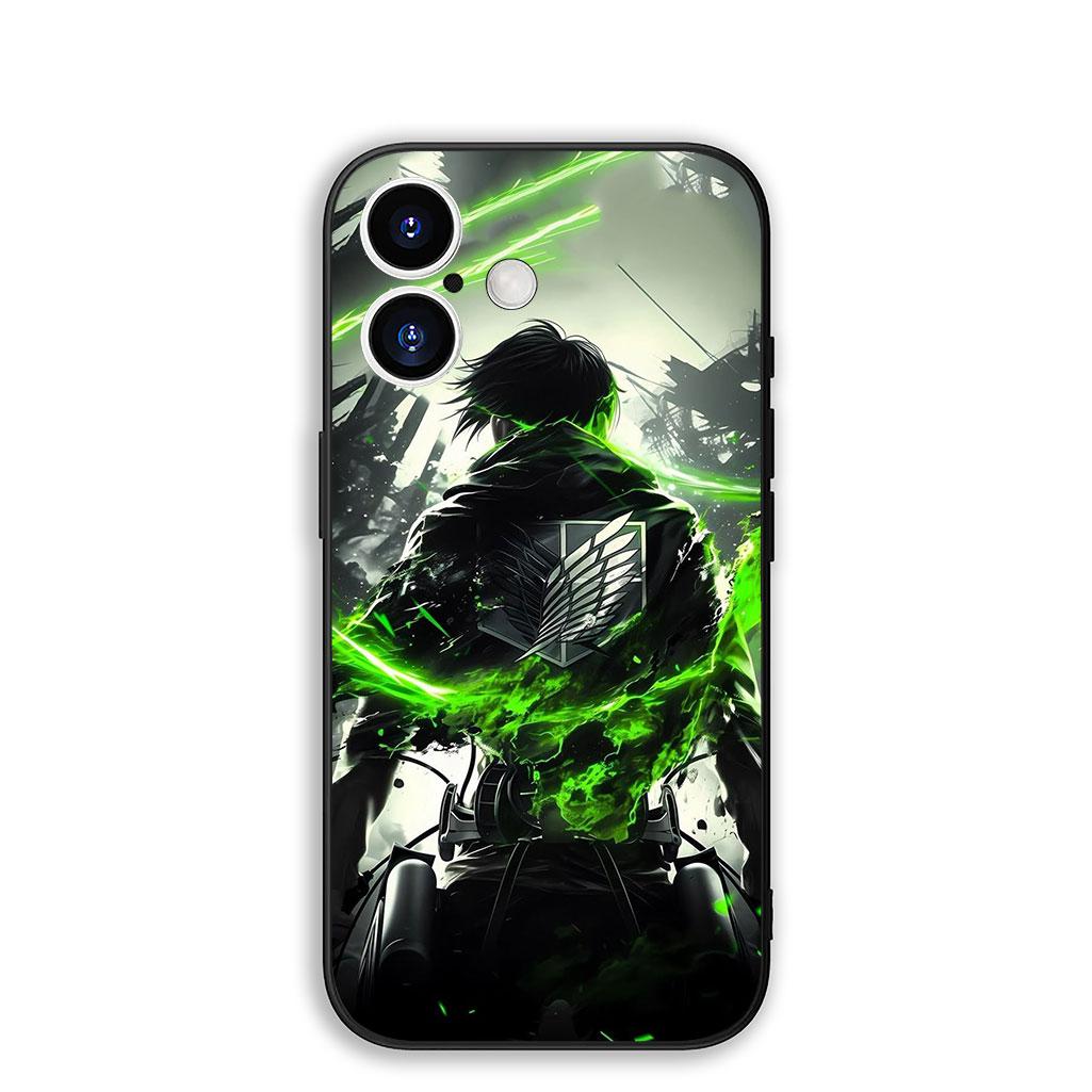 

for Motorola Moto G86 G57 G67 G24 G15 G54 Power G13 G14 G34 G35 G45 G53 G55 G75 G72 Case Attack Levi on titan Eren Jaeger anime Motorola Moto G15 Power