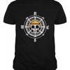 Japanese Anime ONE PIECE Logo Men's Cotton T-shirt Summer New Men's and Women's Streetwear