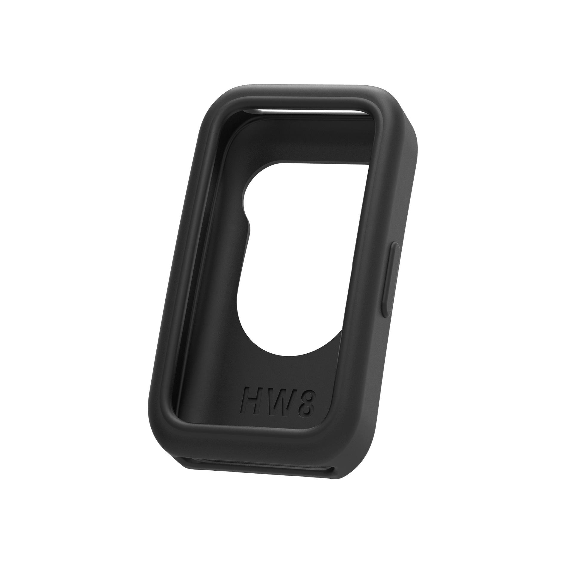 

М який силіконовий чохол для годинника для Huawei Band 9 / 8 7 / Honor Band 6 NFC Браслет Браслет Захисна кришка Захисний екран Shell For Huawei Band 8/Band 9 чорний