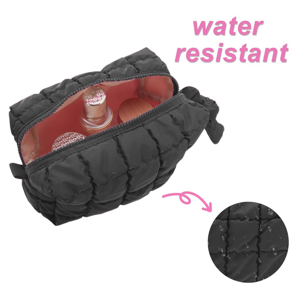 GLIDESMOOTH Makeup Gadget Travel Beauty Stylish Cosmetic Makeup Travel Convenient for Women and Black Pouch, Pouch, Pouch, Box, Popular, Carry,