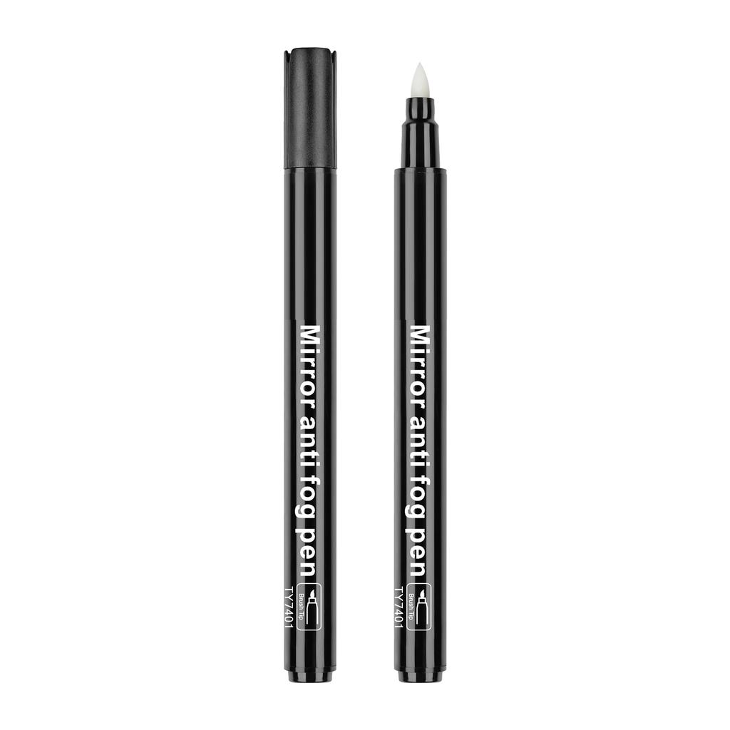 Anti Fog Pen Eyeglass Anti Fog Brush Pen for Glasses Automobile Rearview Mirror Clear Vision in All Weather Condition