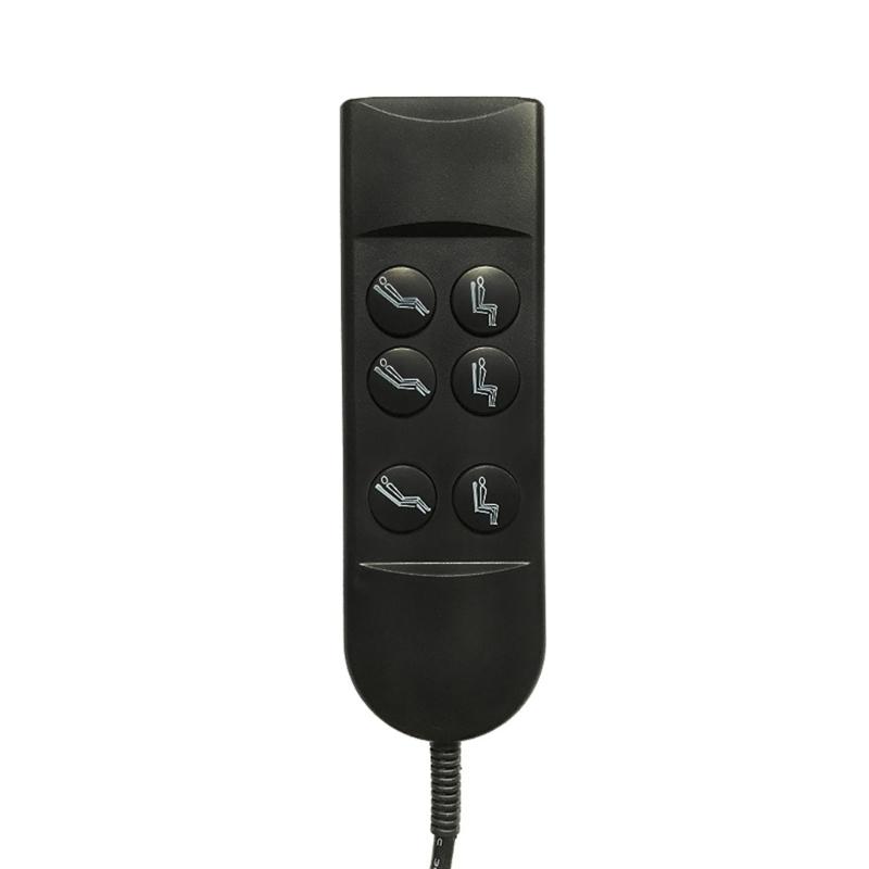 Electric Recliner Controller Lift Chair Button 6 Button 5 Pins Hand Switches Sofa Lift Controller For Home Appliance
