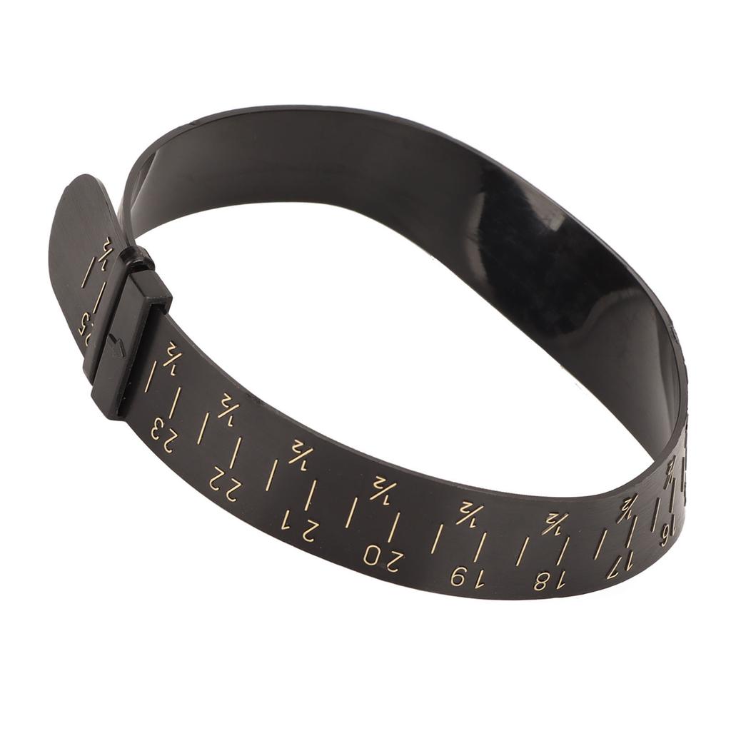 Bracelet Sizer Gauge 15?25cm Dual Scale Wrist Belt Measure Plastic Measuring Tool