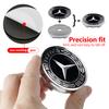 4PCS Car Wheel Center Hub Cap Sticker Accessories For Benz AMG VIANO GLB GLC W108 W124 W126 W169 W176 GLE GLK