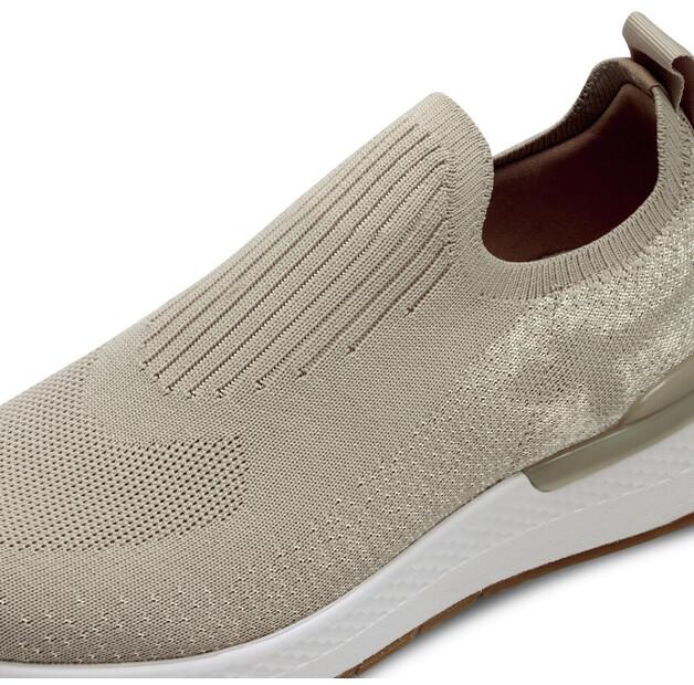 Женские слипоны Tamaris Sneaker бежевые 25020000
