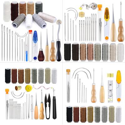 The Same Leather Sewing Kit 33Pcs Hand Sewing Set Handmade DIY Leather Goods Making Hand Sewing Tools Leather