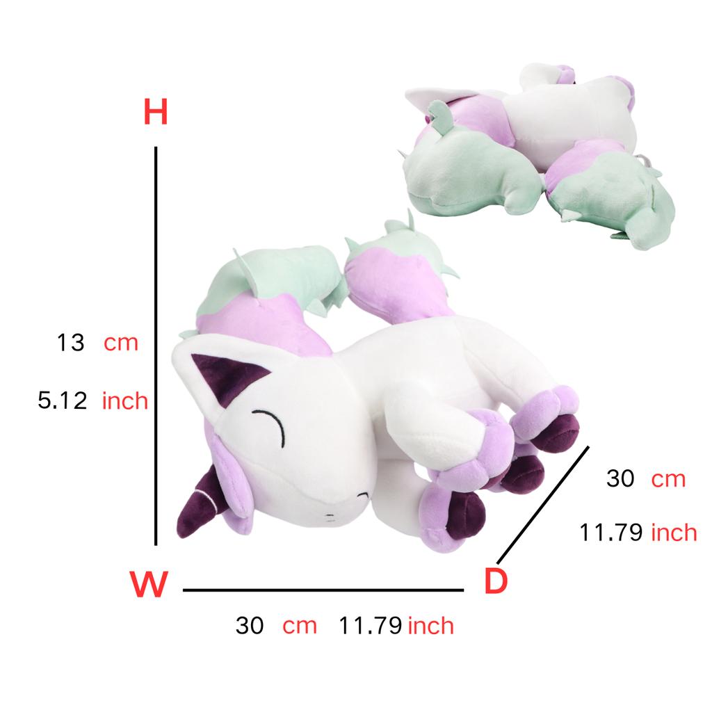 Eevee Sleep Pokemon Plush Doll Vaporeon Cubone Lucario Charmand Slowpoke Chikorita Ponyta Psyduck Sylveon Pikachu Peluche Toy