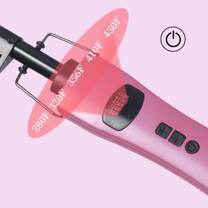 Cross-border Straightening Curling Comb Dual-use Copper Hairbrush Home Use Multifunctional Wired AC Powered Heated Styling Comb