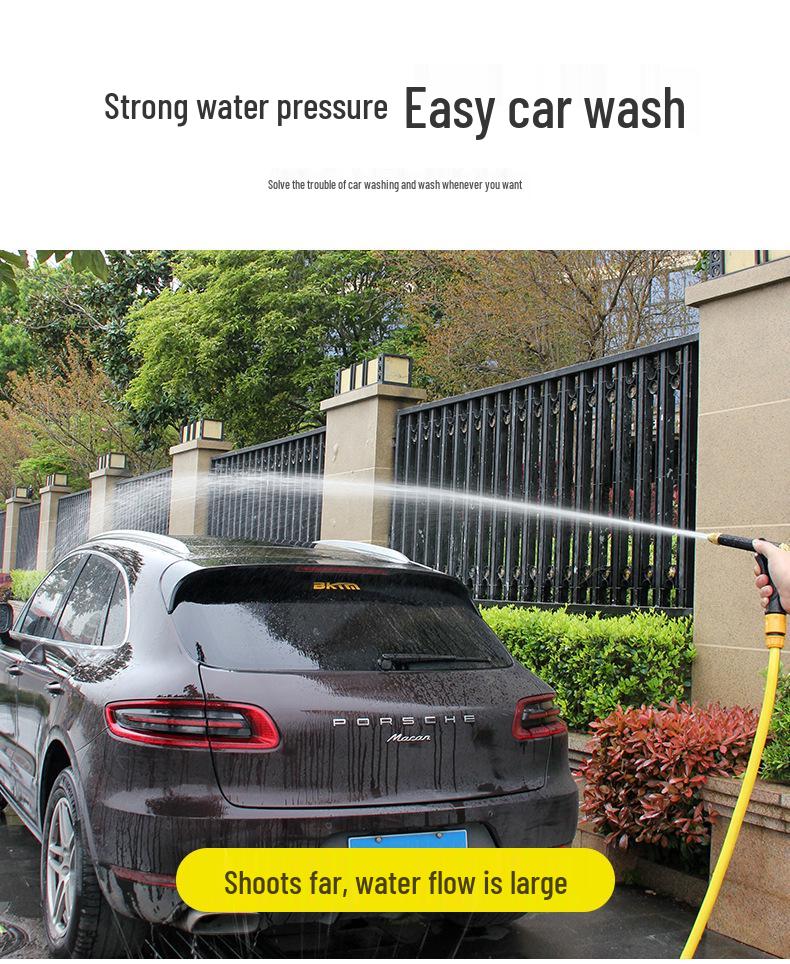 High-Pressure Garden & Car Wash Water Spray Nozzle Set