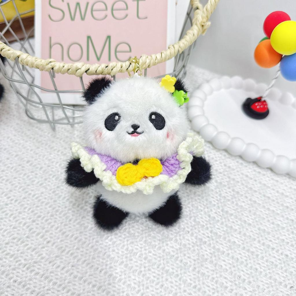Cute Panda Pendant, Teddy Bear Doll Pendant, Panda Keychain, Chengdu Panda Gift