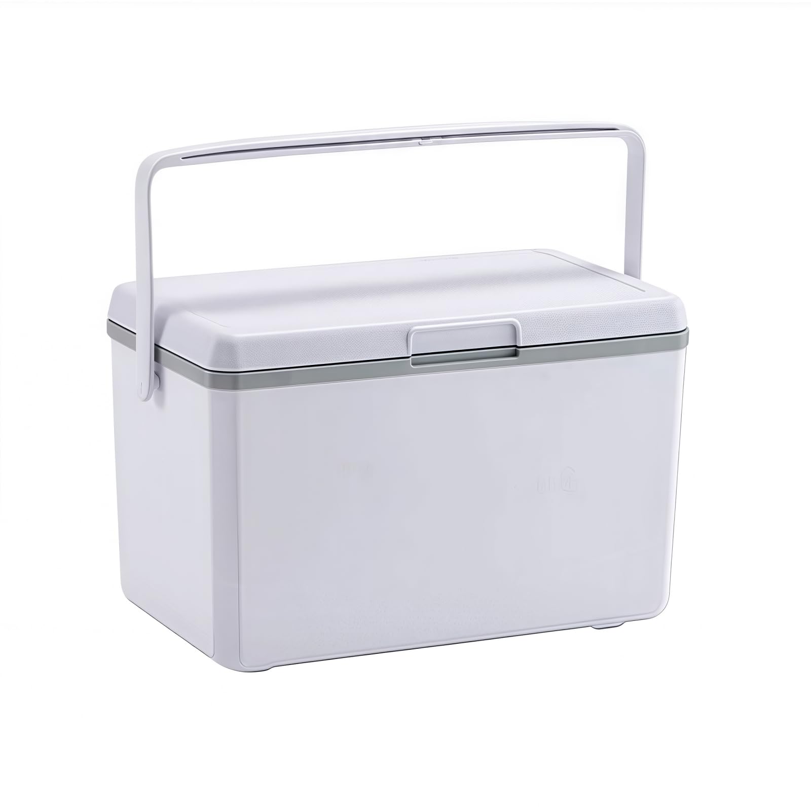 

HZT Cooler Insulated Ultra Hard Cooler Fishing Club Easy to Camping Cooler Sports Cherry Blossom Club Box, Box, 5L, Small, Thermal, Lightweight, білий