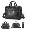 Erkek Üst Deri 16 İnç Dizüstü Bilgisayar Çantası Lüks İş Çapraz Askılı Evrak Çantası