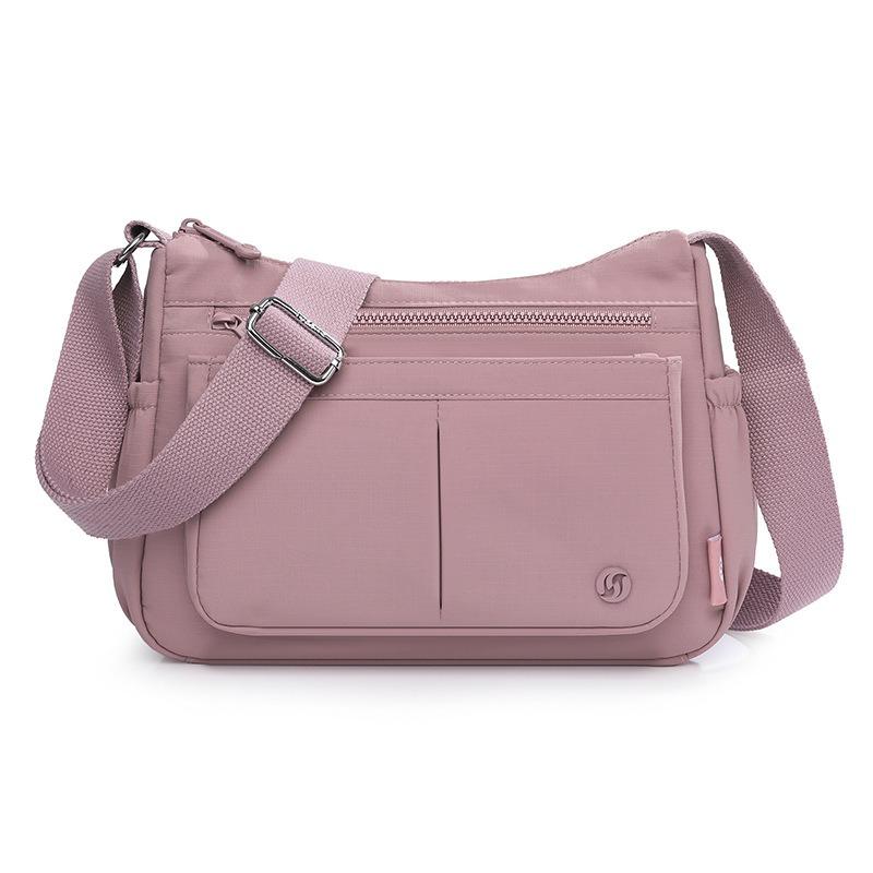 Casual Damenhandtaschen mit großem Fassungsvermögen, neue Sommerprodukte, leichte Umhängetaschen mit mehreren Fächern, modische einfache Messenger-Bags aus Nylon