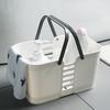 Storage Basket Portable Shower Caddy with Handle Large Capacity Bathroom Organizer Basket with Drainage Holes