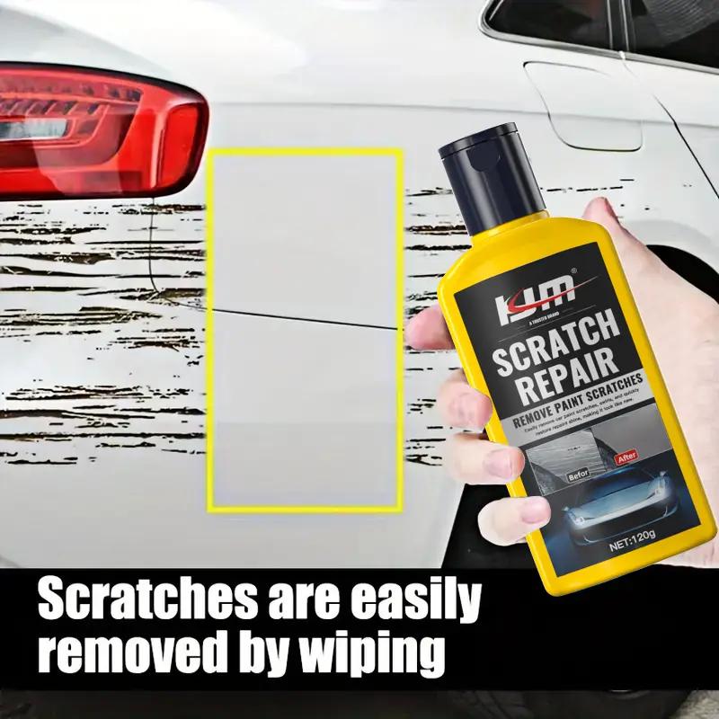 Car Scratch Remover Kit - Restore Paint Gloss and Shine, Eliminate Swirls | Essential Car Care Accessory Set