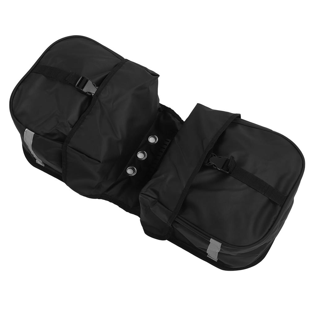 Torba na tylny bagażnik rowerowy Tkanina Oxford 25L Wodoodporna torba podsiodłowa Torba do przechowywania bagażnika na rower górski szosowy