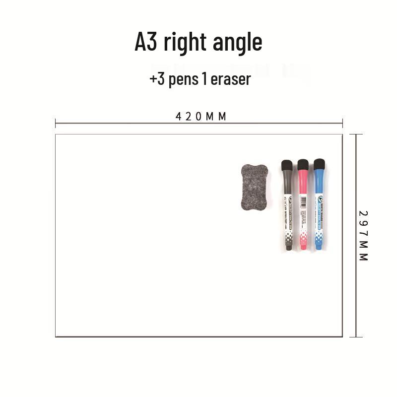 A3 Magnetic Soft Whiteboard Kit