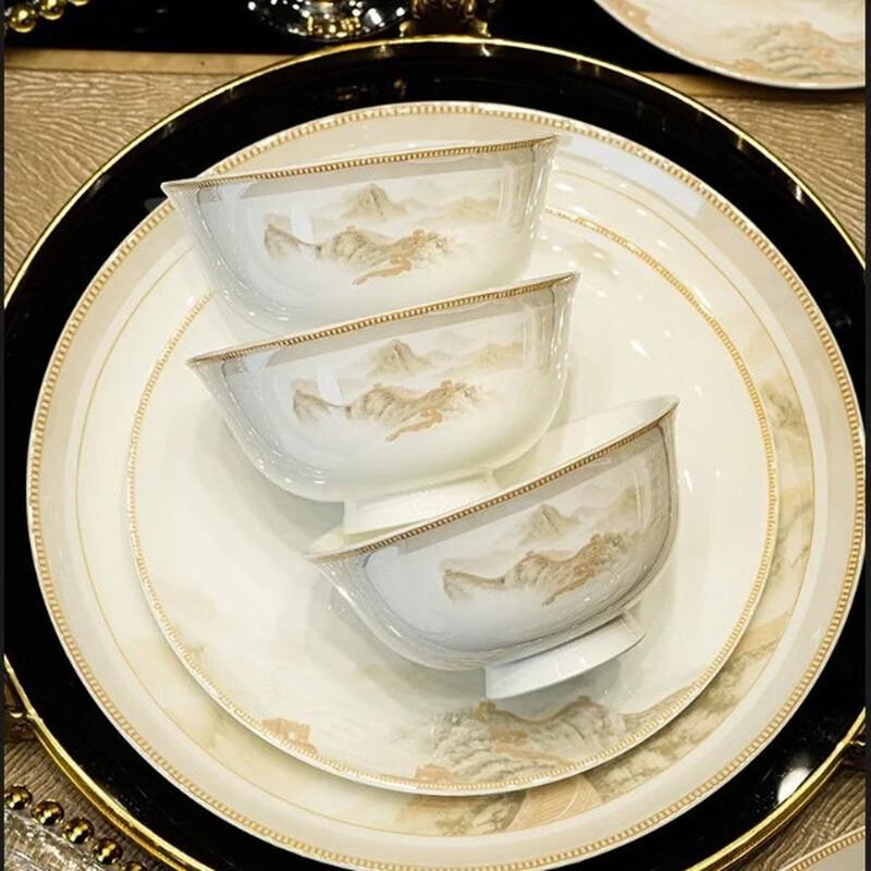 High-Grade Bone China Rice Bowl