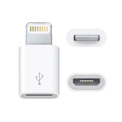 8-poliger USB-Adapterstecker auf Micro-USB-Kabel-Ladegerät für iPhone 11Pro max XR XS 12 8 7 6S Plus 5 5S iPad iPod Schnelllade-Daten-Synchronisierungsanschluss