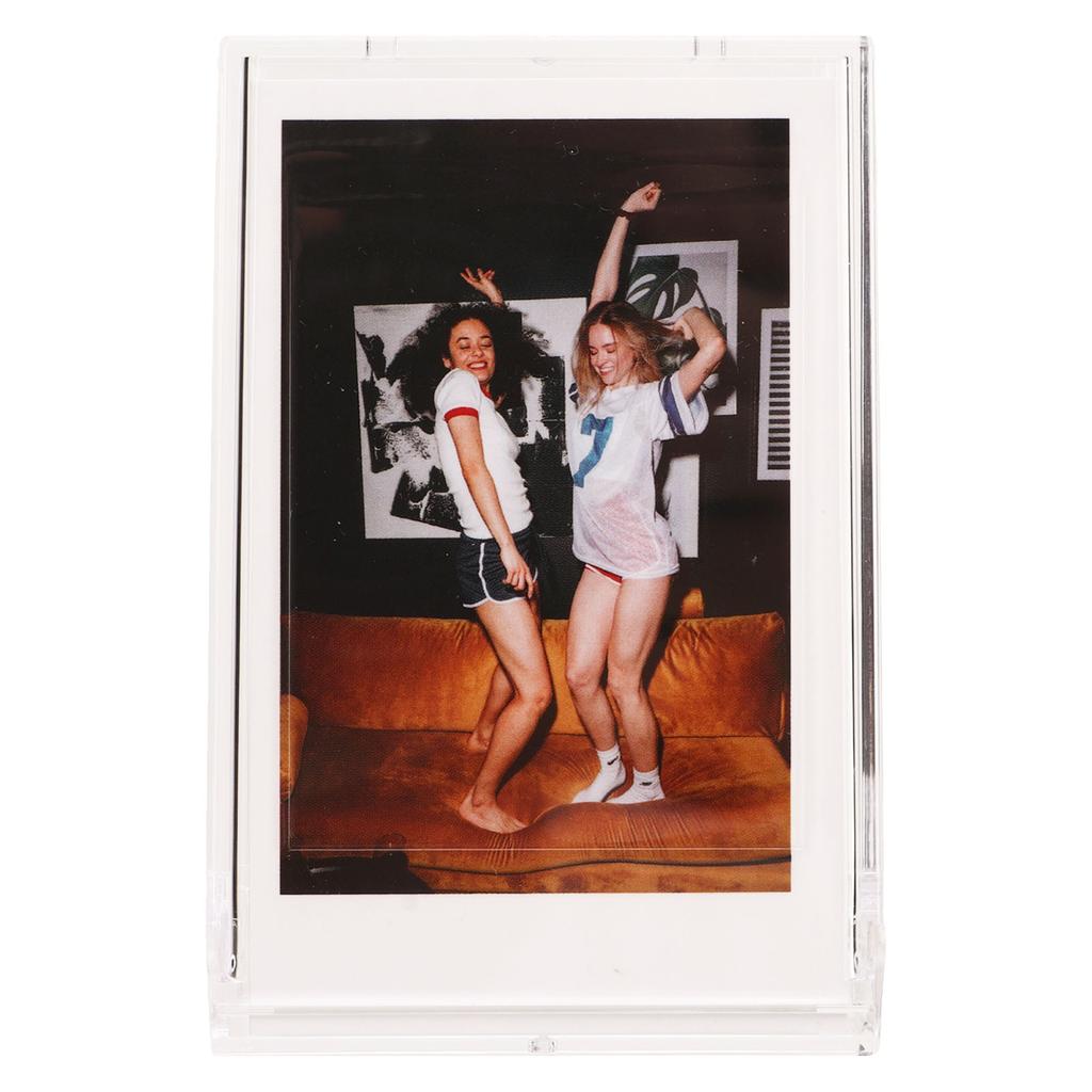 Photo Storage Box for 3 Inch Instant Camera Photo PC Mini Photo Holder Case with Hand Rope for Pictures Cards