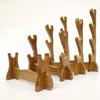 Supporto per katana giapponese a 1/2/3/4 livelli in legno, stecche da samurai, supporto decorativo per spada e coltello da cosplay, staffa di supporto.