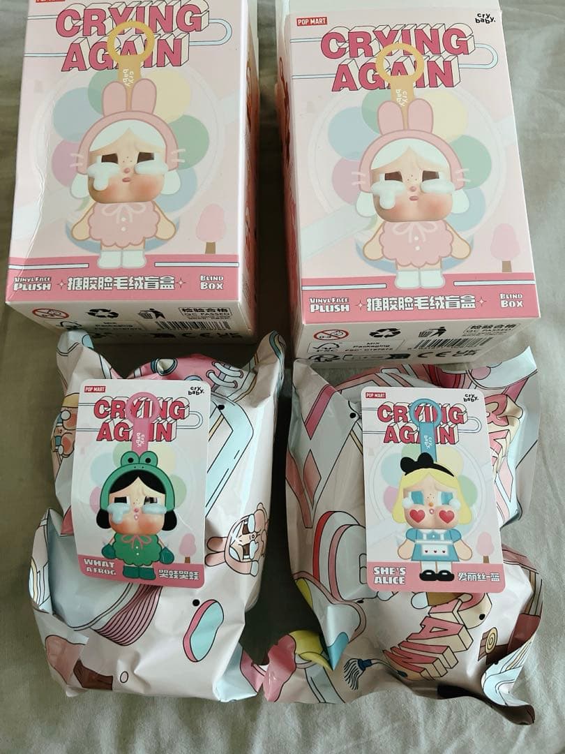 

[Б/У] Оригинальный Crybaby Crying Again Frog, Элис