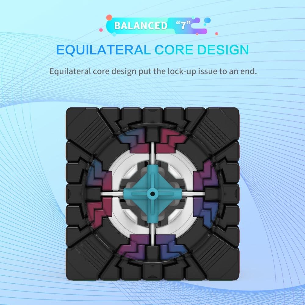 MGC 7x7 Magnetic Speed Magic Cube YJ MGC 7x7 M Mgc7 M 7x7x7 Puzzle Yongjun Magico Cubo Educational Toys for Children