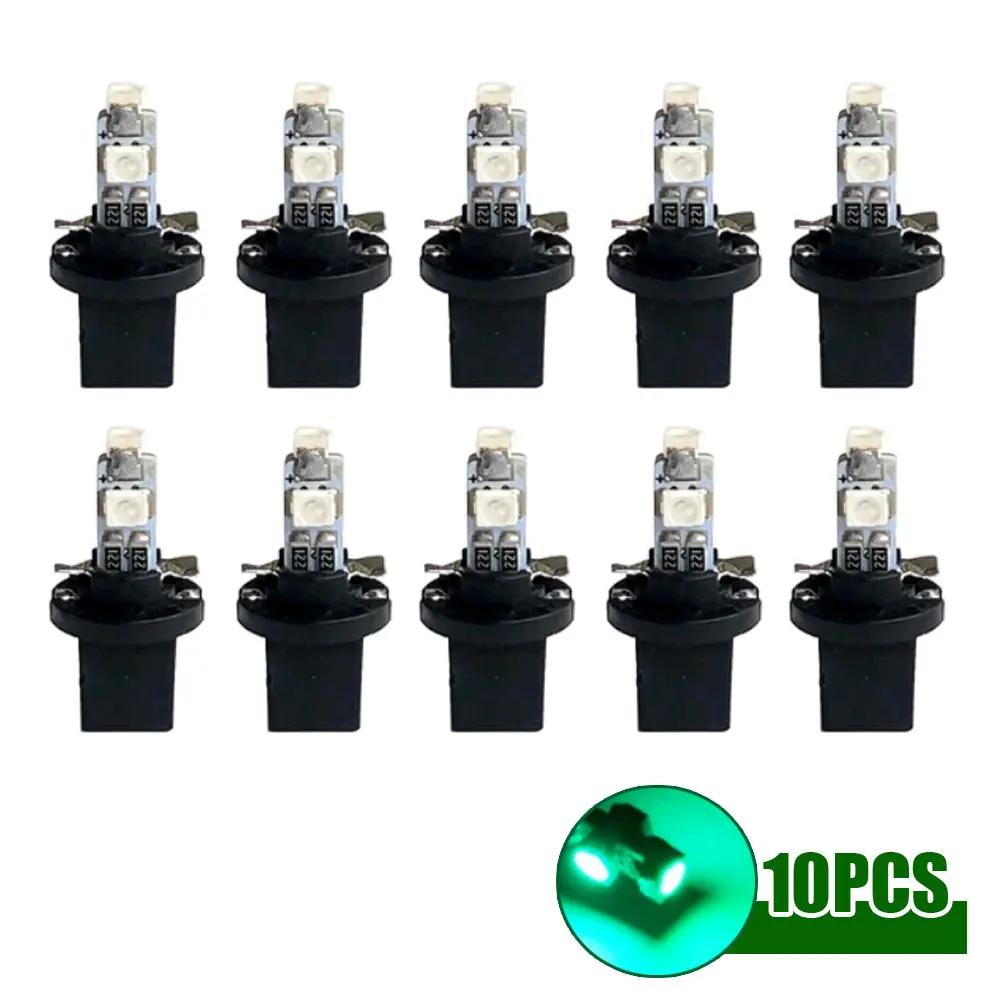 10pcs Car trument Panel Decorative Lamp Car T5 B8.5 Led Dashboard Lights Car trument Lighting Bulb Auto Light Accessories