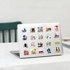 50PCS Cute Cat Stickers Waterproof Funny Cats Decals for Water Bottle Laptop Skateboard Scrapbook Luggage Kids Toys