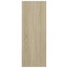 Vidaxl Konsolentisch, Farbe Sonoma-Eiche, 78X30X80 Cm