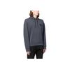 Emporio Armani Loose Fit Hooded Letter Embroidered Long Sleeve Sweatshirt Men Tops Gray 3R1MBG-1JHSZ-0931