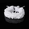 Elizabethan Ruffle False Collar Victorian Style Neck Ruff and Wrist Cuffs Set for Halloween Cosplay Costume Accessories