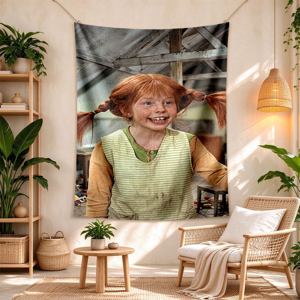 Pippi Handwoven Tapestry Psychedelic Art Perfect For Reading Corner Bedroom Dorm Wall Yearround Exotic Pattern Gift For New Home
