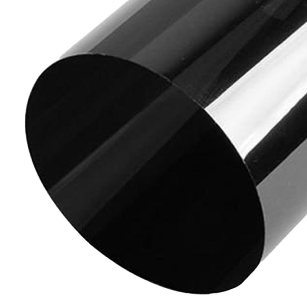 Auto Sonnenschutz Fensterfolie Durchscheinend Schwarz UV-Schutz Wärmeisolierung Glas Solaraufkleber Tönung