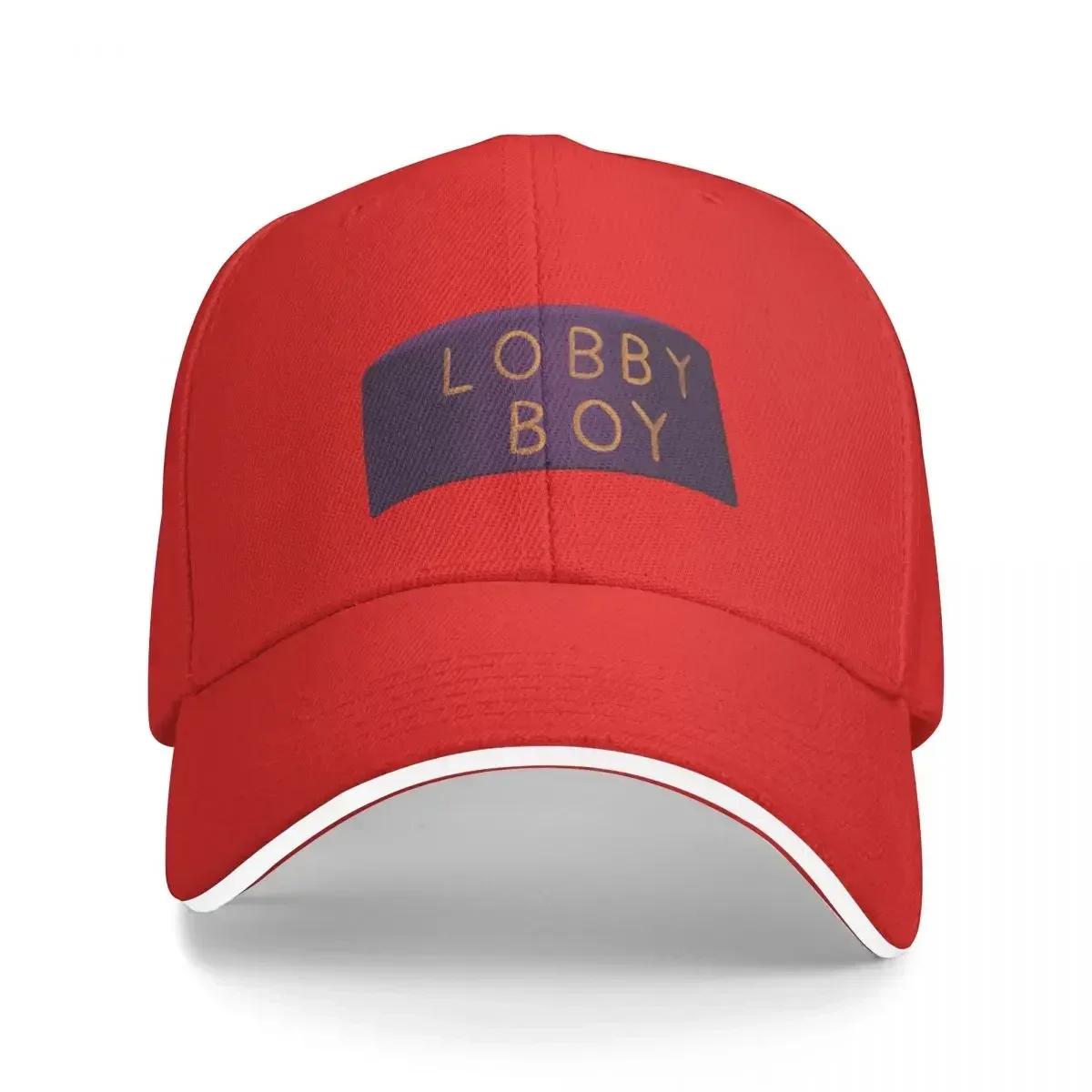 Lobby Boy Grand Budapest Hotel Hat Baseball Cap Hip Hop Hat Luxury Brand Bobble Hat Unisexs Baseball Womens