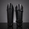 Steel Roman Muscled Leg Greaves  Medieval LARP Cosplay Armor Costume