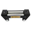 Iron Zinc Plated Universal Winch Fairlead Bolt Pattern Mount Roller Cable Guide  For Steel Cable