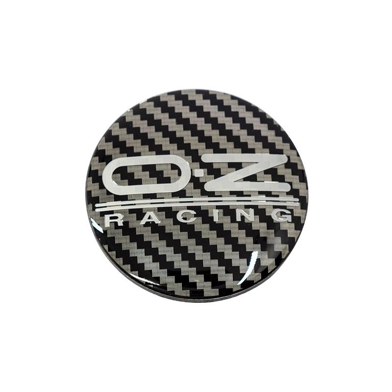 Hub Center Cover (Carbon Fiber Look) 55mm Diameter