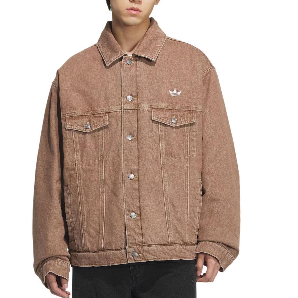 Adidas Originals Washed Denim Padded Jacket Unisex Jacket KB5447