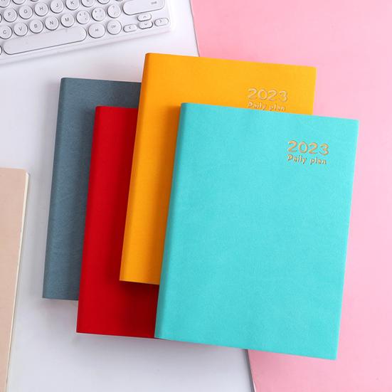 Zeitplanbuch, multifunktionales Zeitmanagement-Effizienzhandbuch 2023, A4, täglich, wöchentlich, Agenda, Planer, Buch, Bürobedarf