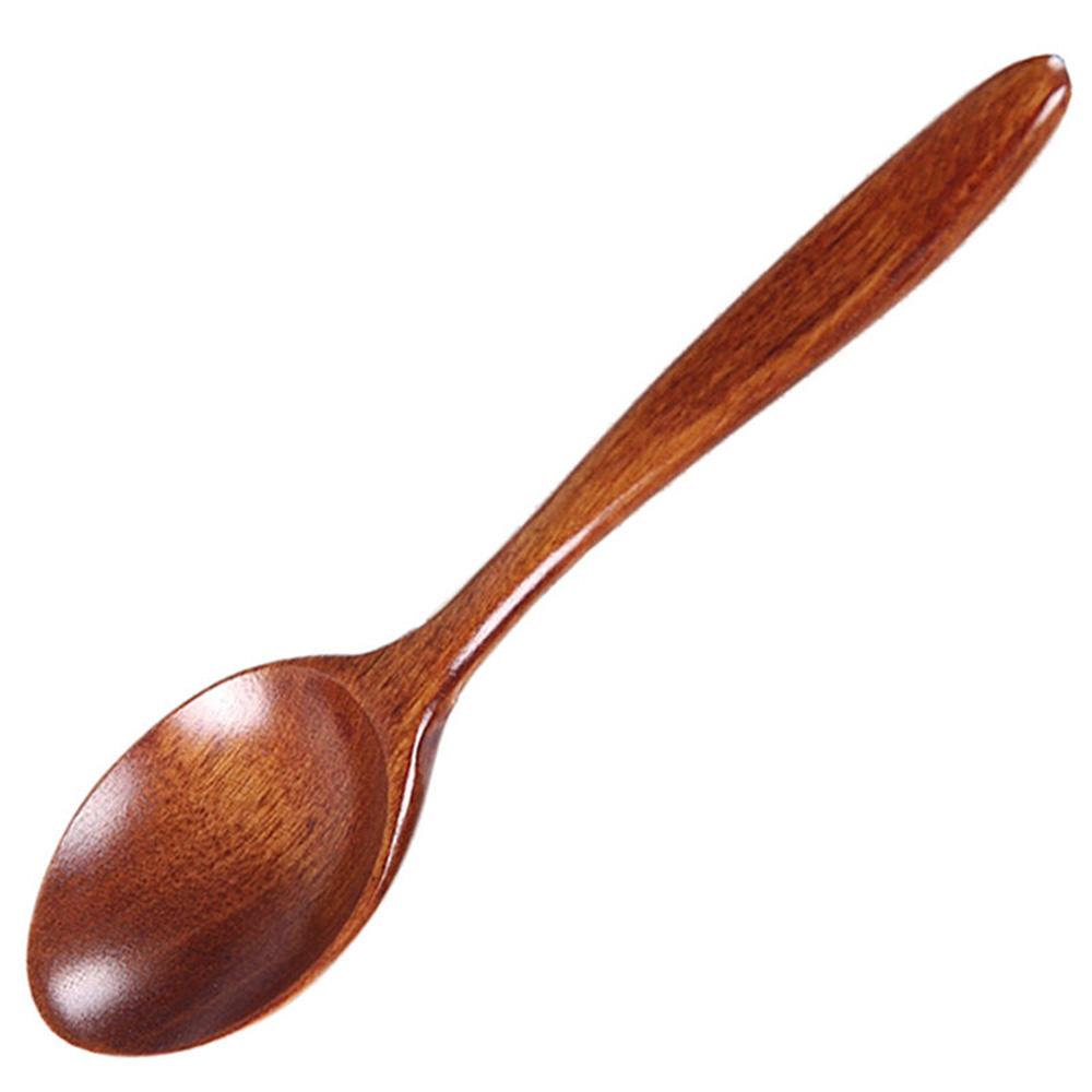 Durable Dessert Spoons Kitchen Tools Tea Spoon Wooden Spoon Coffee Spoon Tableware