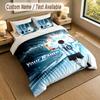 Bedding Set 1 Duvet Cover 2 Pillowcases Lionel Messi Print Soft Bed Linen Bedroom Decor