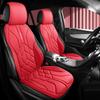 Universal Genuine Leather Auto Seat Case Four Season Automotive Breathable Comfortable Saddle Pad Seat Covers Fit For Auto Seats Case Protective