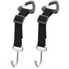 1pcs Car Headrest Hooks for Purses and Bags,Car Front Seat Holder,Adjustable Rear Seat Hooks,Metal Heavy Duty Hooks